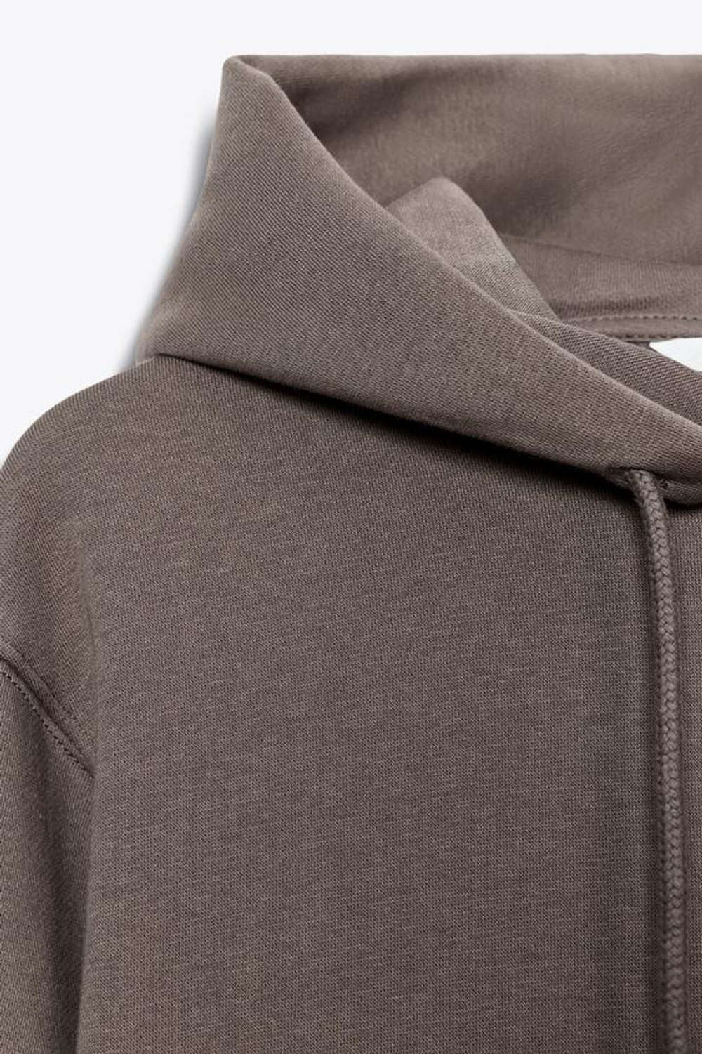 БАЗОВАЯ СВИТШОТ С КАПЮШОНОМ - ZARA