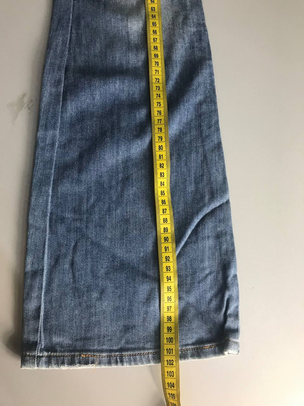 Джинсы для стильного образа, маркировка 26/40, визуально на 44 размер