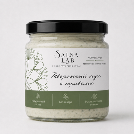 Salsa творожный мусс с травами