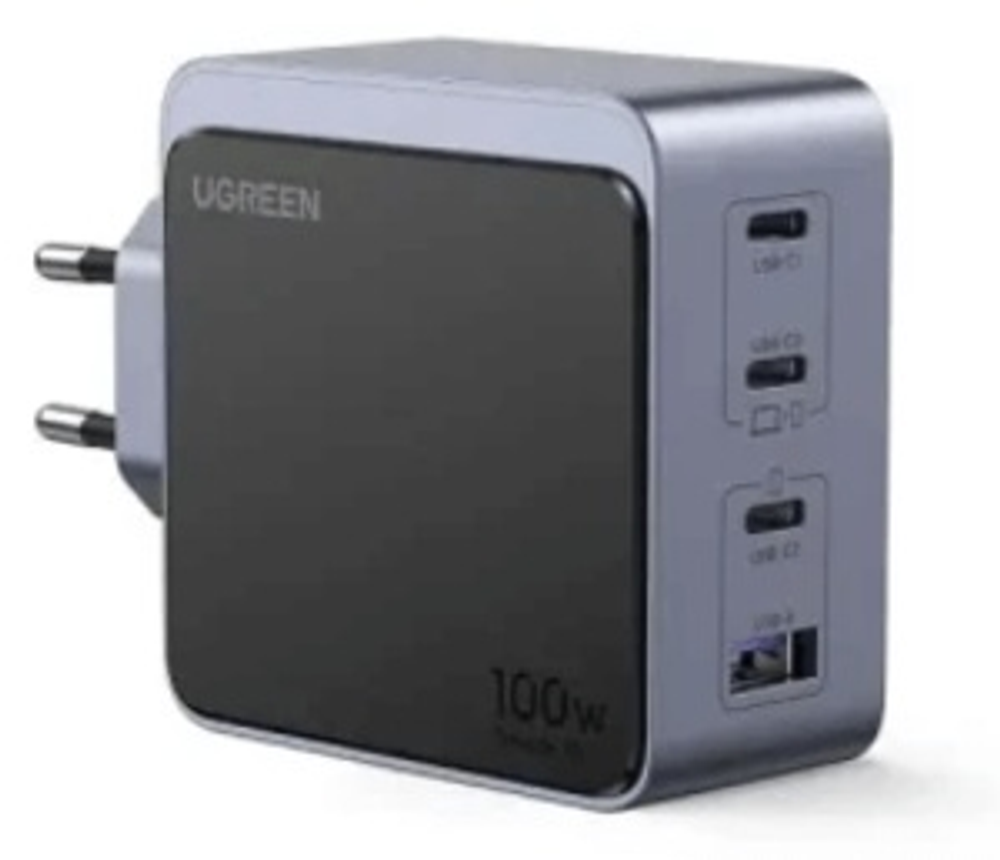 Зарядное устройство Ugreen X565 35043 USB Type-C, USB серый