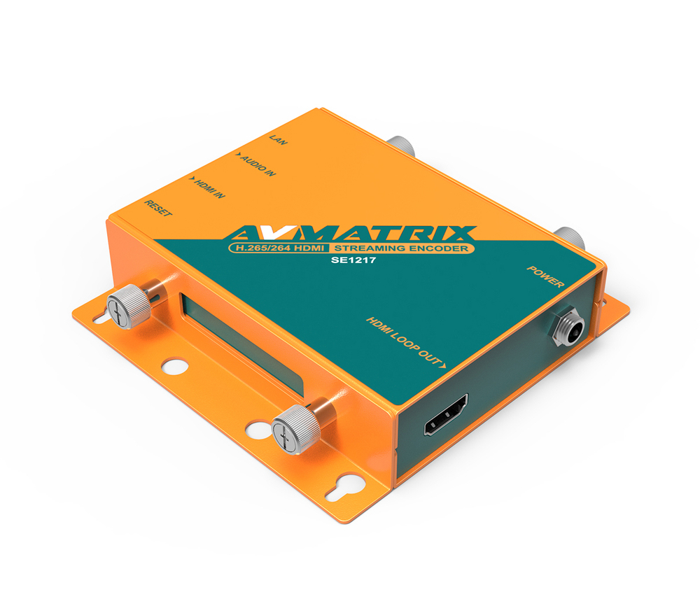 Энкодер AvMatrix SE1217 для стриминга, H.265/264, HDMI