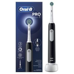 Электрическая зубная щетка ORAL-B Pro Series 1/D305.513.3 черная 3 режима тип 3791