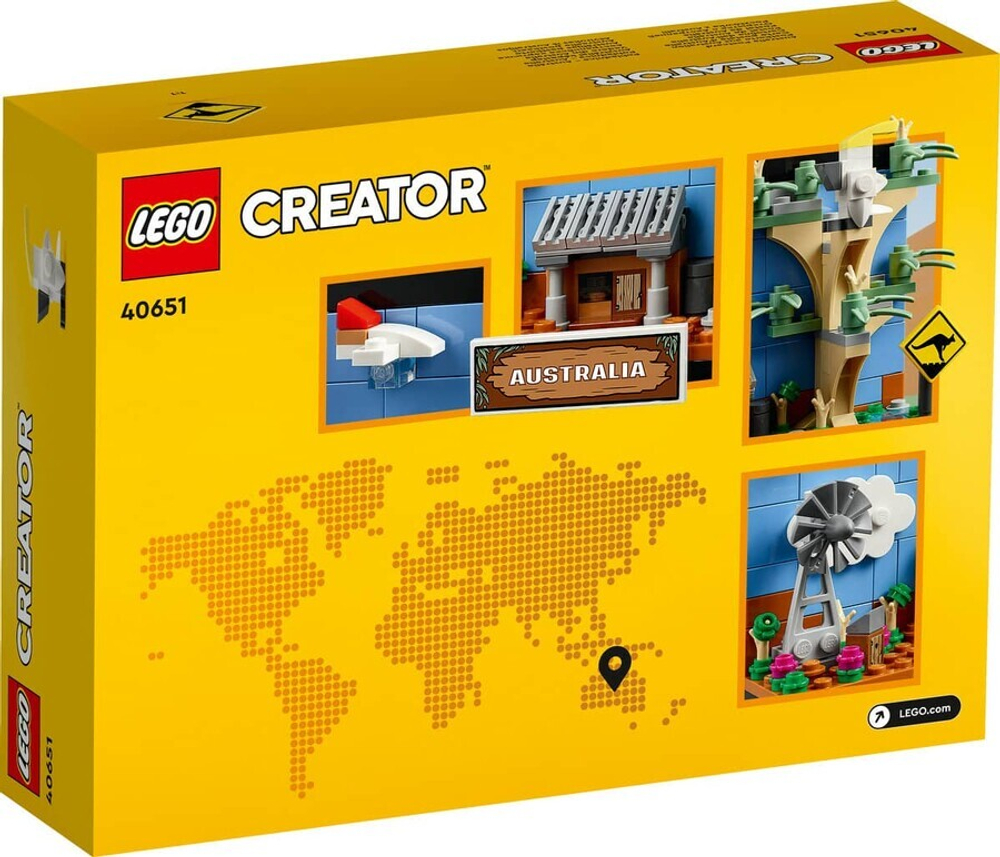 Конструктор LEGO Creator 40651 Открытка из Австралии