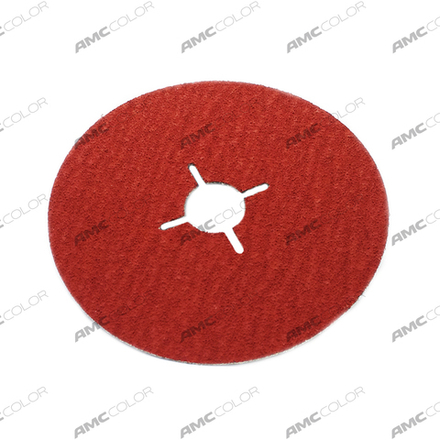 RoxelPro Фибровый шлифовальный круг ROXPRO 125 х 22мм, керамика, Р40