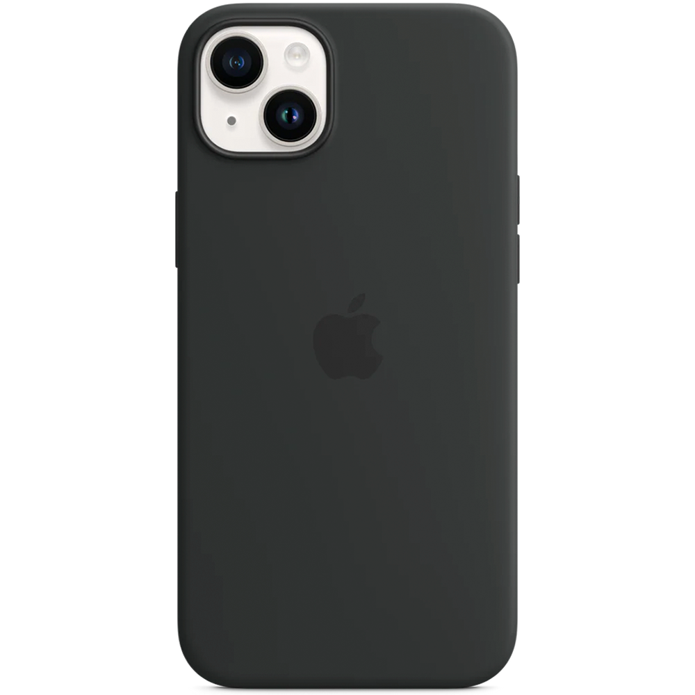 Силиконовый чехол с поддержкой MagSafe Apple Silicone Case для iPhone 14 Plus, Midnight (Темная ночь)