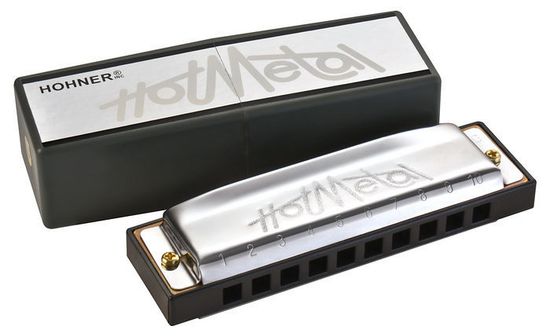 Губная гармоника диатоническая HOHNER Hot Metal D