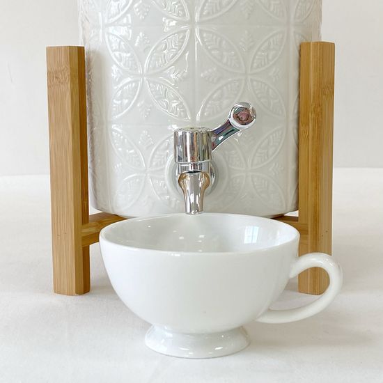 Бочонок с краником на деревянной подставке «Сканди», 3,3 л