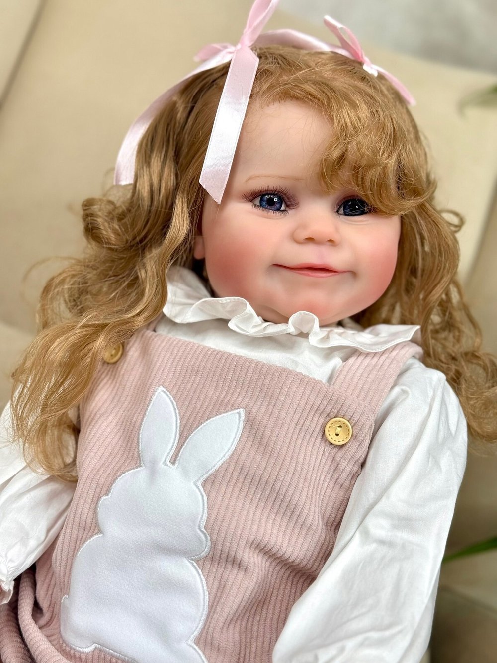 Кукла Реборн мягконабивная 60см (FA-962)