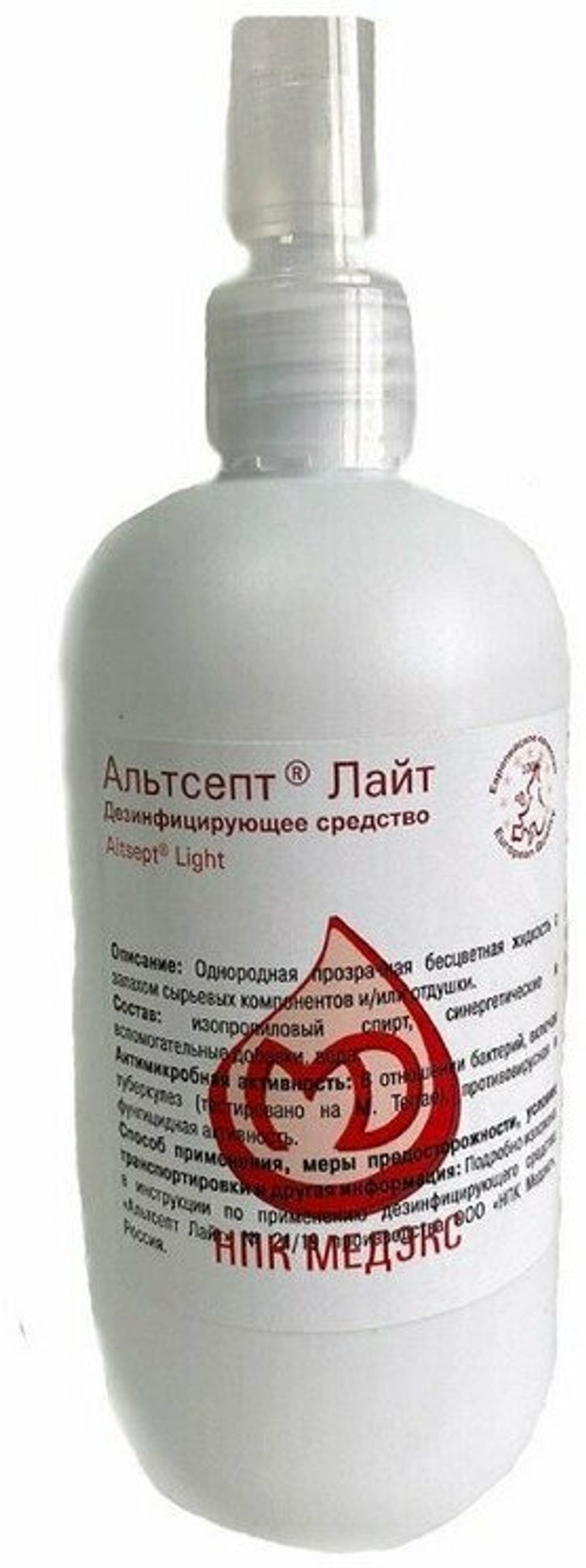 Альтсепт Лайт дезинфицирующее средство 200 мл. спрей
