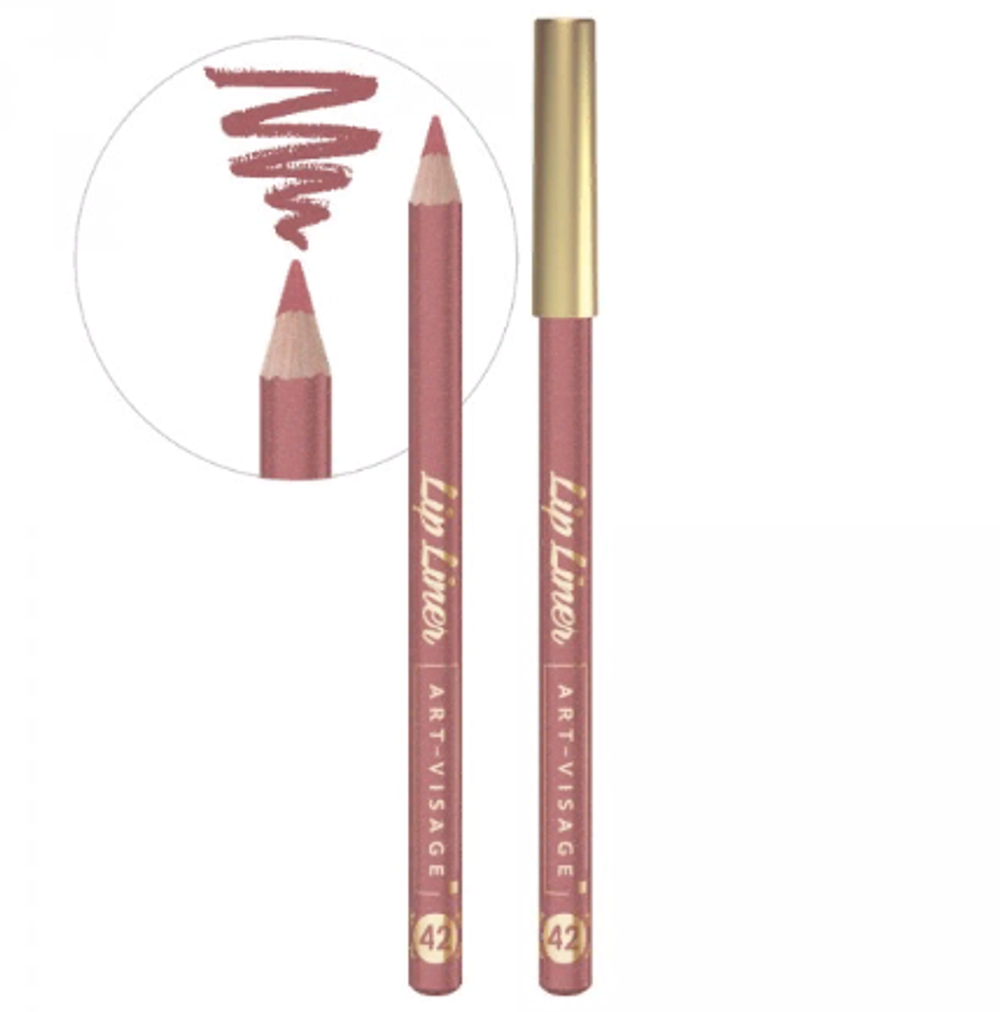 Art-Visage Карандаш для губ Lip Liner, тон №42, Брызги шампанского