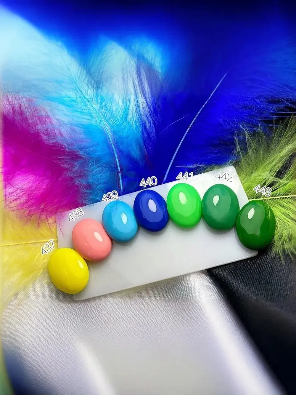 ElliS Гель лак для ногтей 440 васильковый