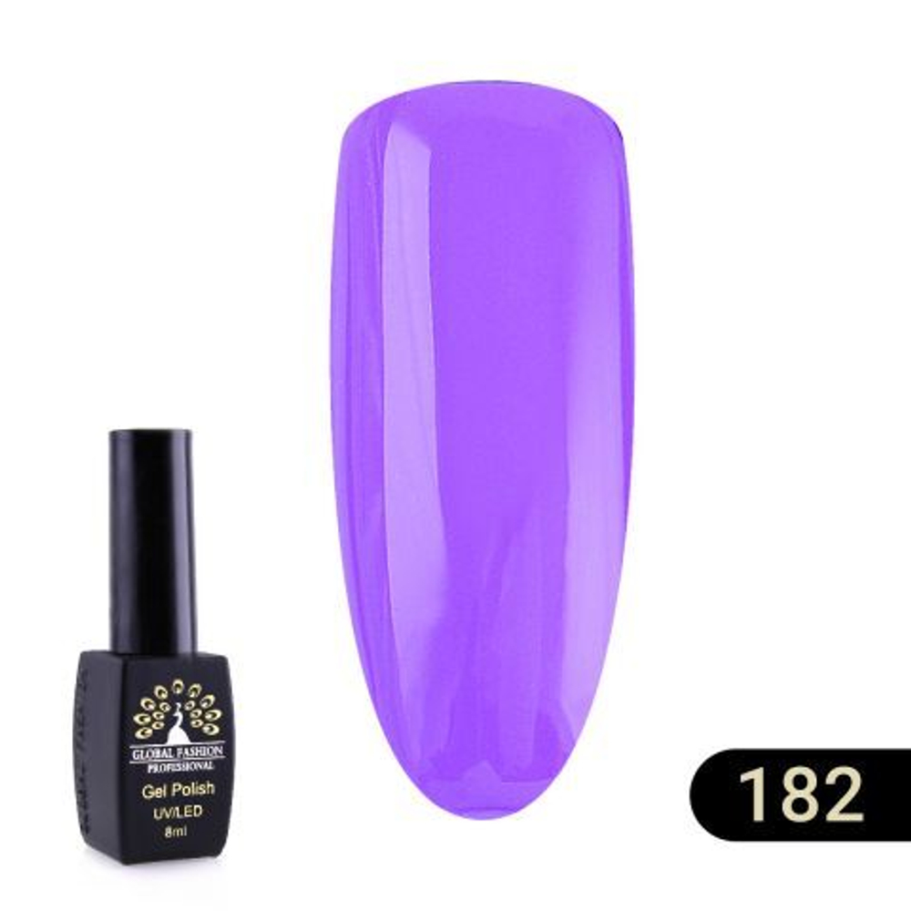 Гель лак BLACK ELITE 182, Global Fashion 8 мл