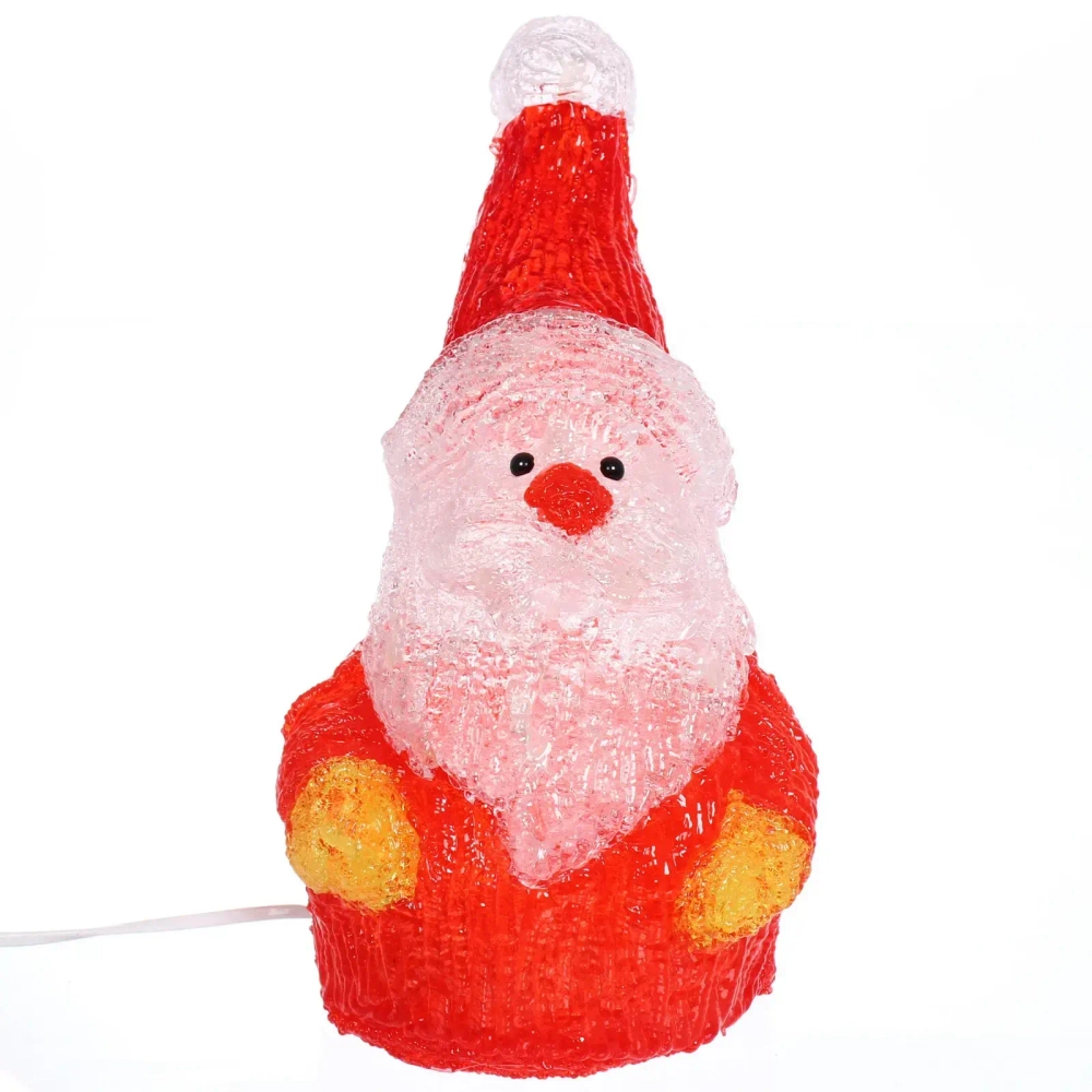 Фигура светодиодная «Снежный гном» 13*13*27,5 см, 20 ламп LED, авторежим, 220V, Белый