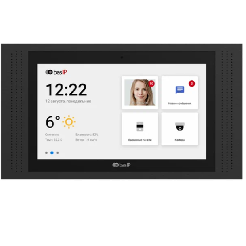 Монитор  BAS-IP AT-10 BLACK