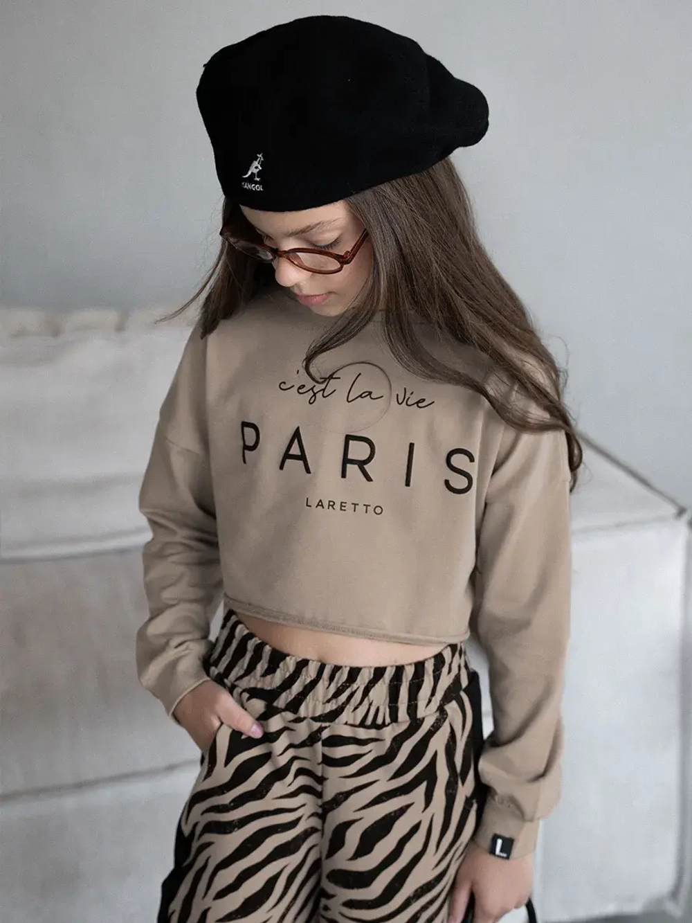 Костюм для девочки на осень