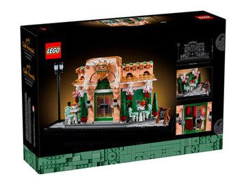 Конструктор Лего Айконс Французское кафе | LEGO Icons French Café 10362 - коллекционный набор, 1101 деталь (18+)