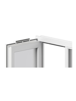 Клапан приточный WV оконный регулируемый фильтр G3 L0,35м пластик White ERA