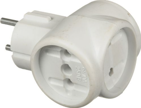 Тройник "кубик" 10А