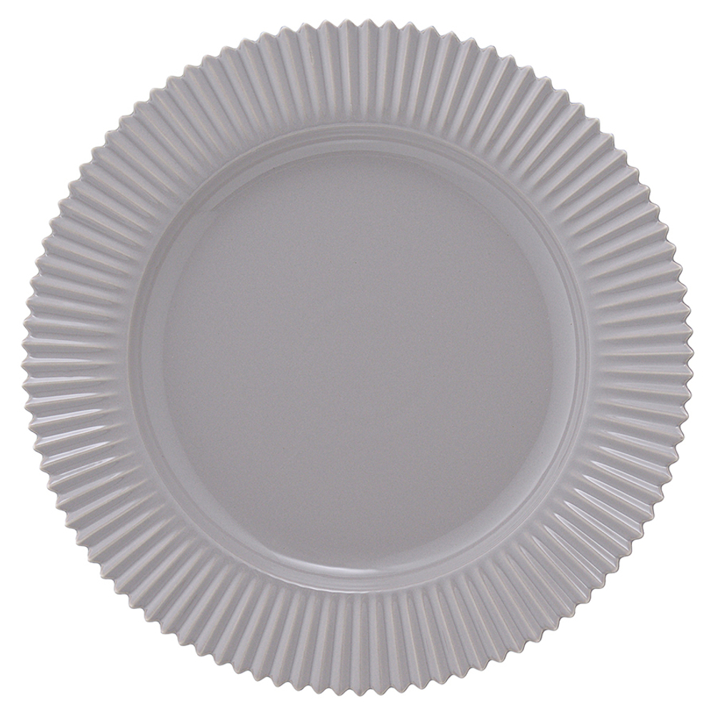 Набор из двух тарелок темно-серого цвета из коллекции edge, 26 см