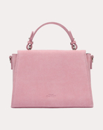 СУМКА "22" РОЗОВАЯ ЗАМША