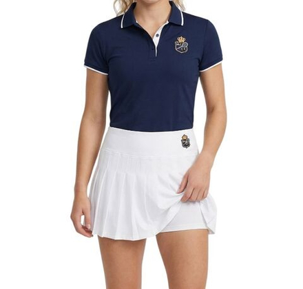 Теннисная юбка Monte-Carlo Country Club MCCC Patch - white