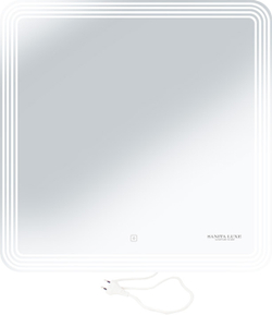 Зеркало Sanita Luxe DIAL LED 800х800 (800х800х30 мм) сенсорное с подсветкой (DIA80SLMRKCS0010)