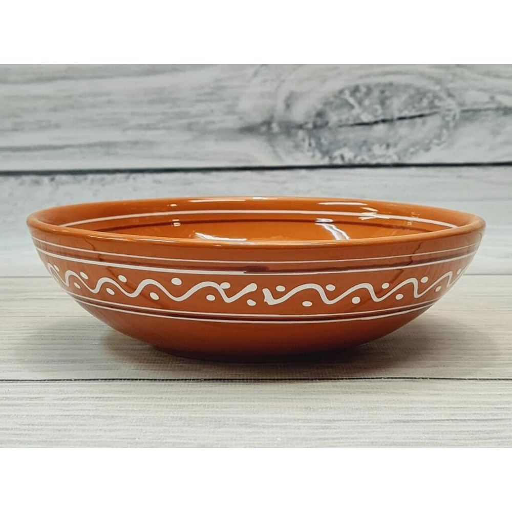 Салатник 600 мл d 19 см h6 см "Псковский" керамика ПГ [6]