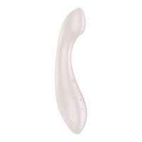 Бежевый вибромассажер 19см Satisfyer G-Force 4048642