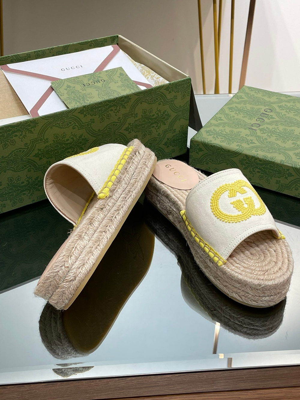 Gucci Espadrille Slide