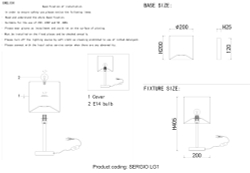 Настольная лампа Crystal Lux SERGIO LG1 GOLD