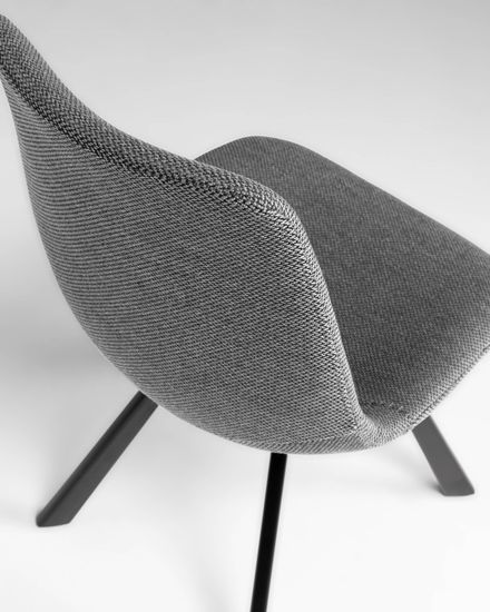 Стул Andi серая ткань Испания La Forma