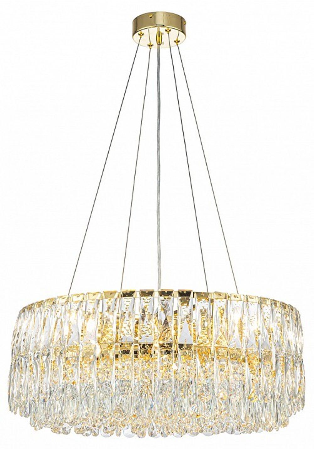 Подвесная люстра Indigo Vortice 12050/12P Gold