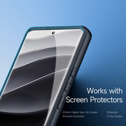 Защитный прозрачный чехол от Dux Ducis для смартфона Xiaomi Redmi Note 14 Pro 5G и Poco X7, серия Aimo Series Case