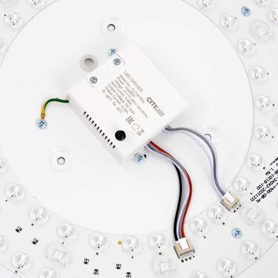 Потолочный светодиодный светильник с пультом ДУ Citilux Купер RGB Черный CL72470G1