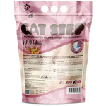 Наполнитель комкующийся растительный CAT STEP Tofu Lotus, 6 л