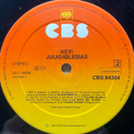 Julio Iglesias- Hey! (Голландия 1980г.)