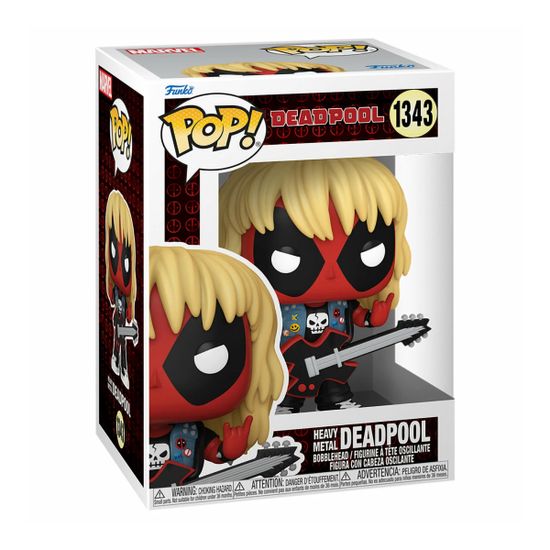Фигурка Funko POP! Bobble Marvel Deadpool Heavy Metal Deadpool (1343) 76078