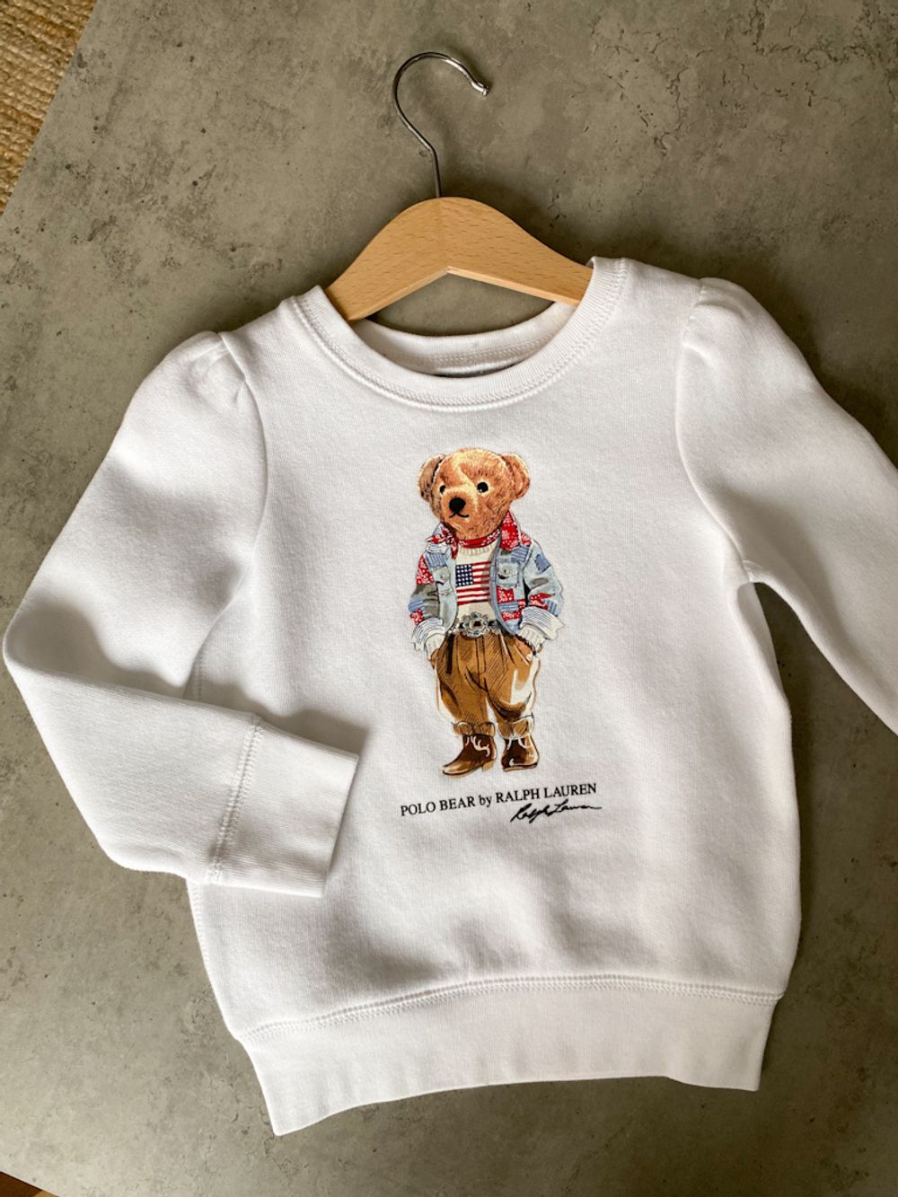 Хлопковый свитшот Ralph Lauren, 98