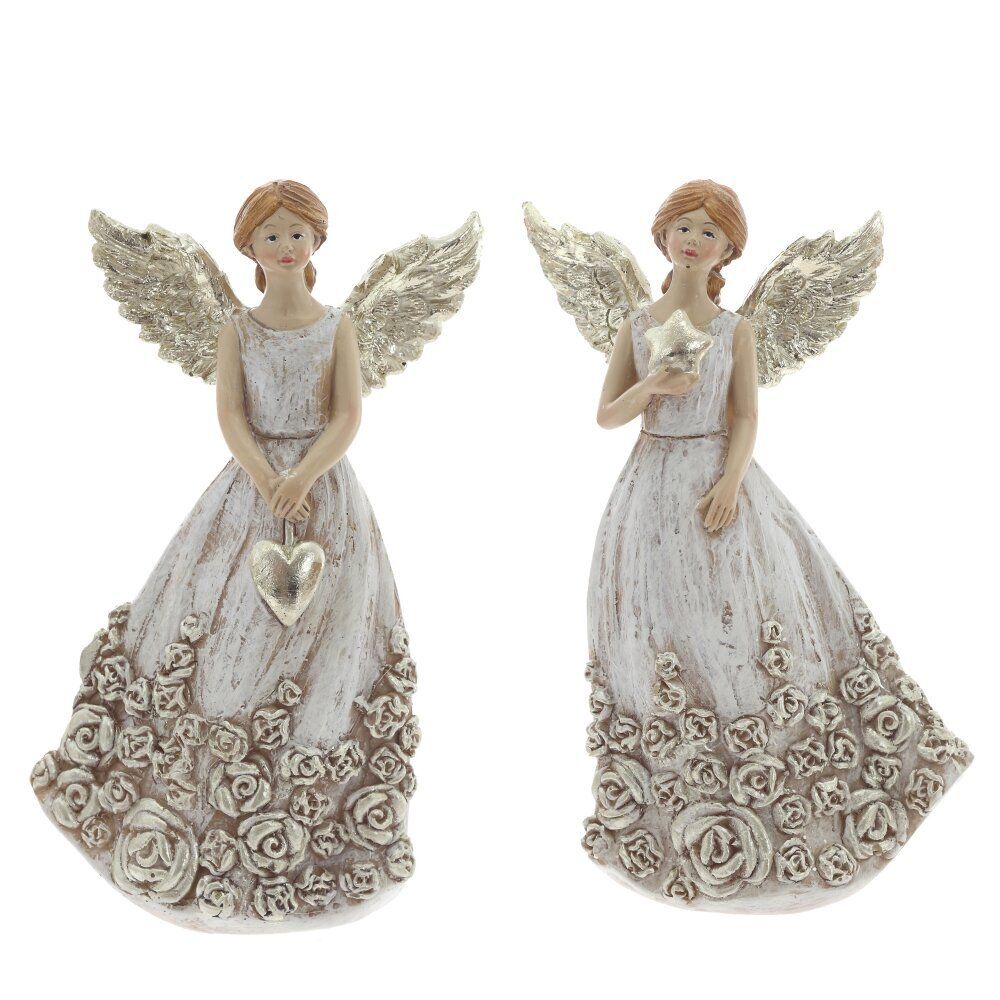 GAEM Фигурка декоративная "Ангел", L7,5 W5 H13,5 см, 2в.