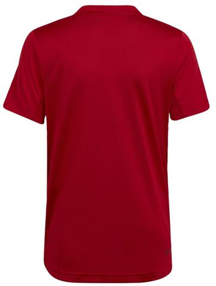Футболка для мальчика теннисная Adidas Boys Club Tee - лучше алого цвета