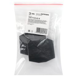 Заглушка ЭРА TRM-PC20-EC BK для магнитного шинопровода пластиковая черная для системы NOVA ver.1 | Магнитный шинопровод и аксессуары