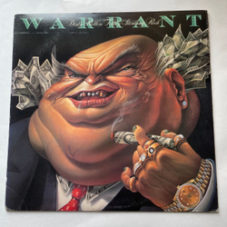 Винтажная виниловая пластинка LP Warrant Dirty Rotten Filthy Stinking Rich (США 1989)