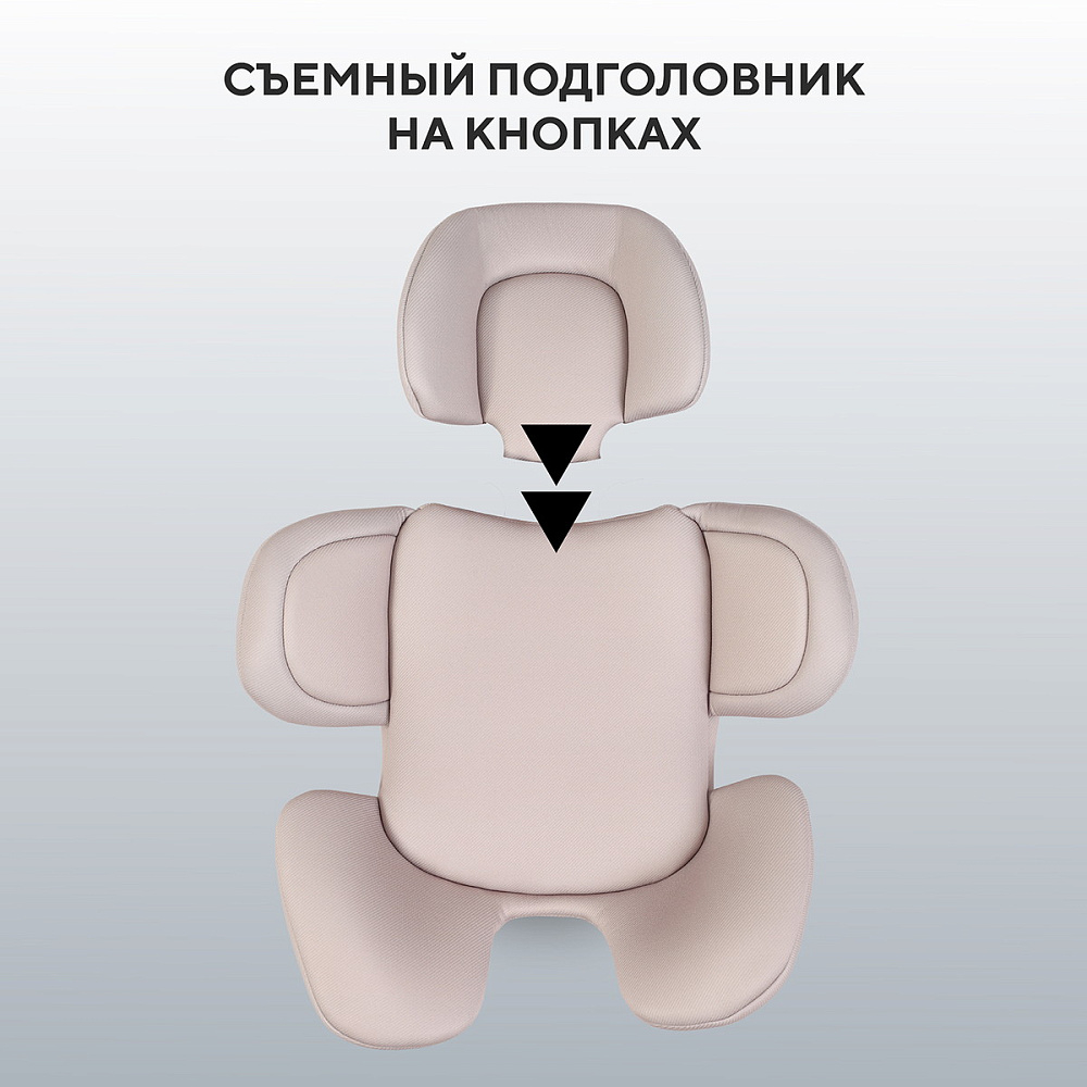 Детская коляска Rant Teo Soft 3 в 1 с автокреслом Aster Zero Beige Cloud