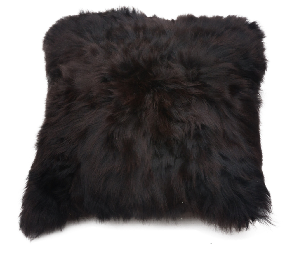 Подушка декоративная 40х40 Alpaka коричневая Германия