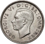 United Kingdom 1 Shilling 1943 – King George VI (England Reverse)