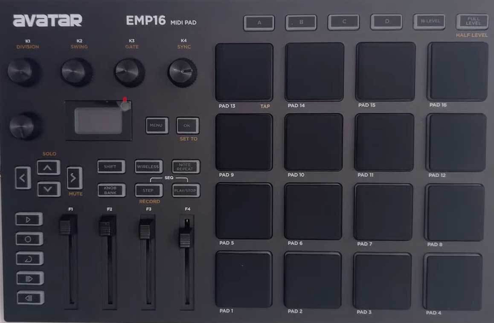 MIDI контроллер Avatar EMP-16