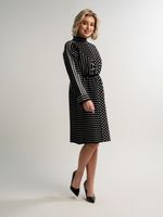 Платье Латута (черно-белое) П15105-18М LT Collection