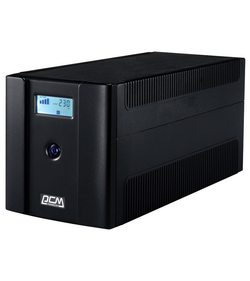 Powercom Raptor, Line-Interactive, 1025VA/615W, Tower, 4xSchuko, LCD, USB (1107532)
