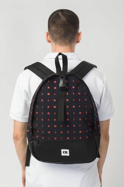 Рюкзак Standart Mini Структура черный/красный