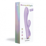 Сиреневый вибратор-кролик Bunny & Clyde - 22,5 см.